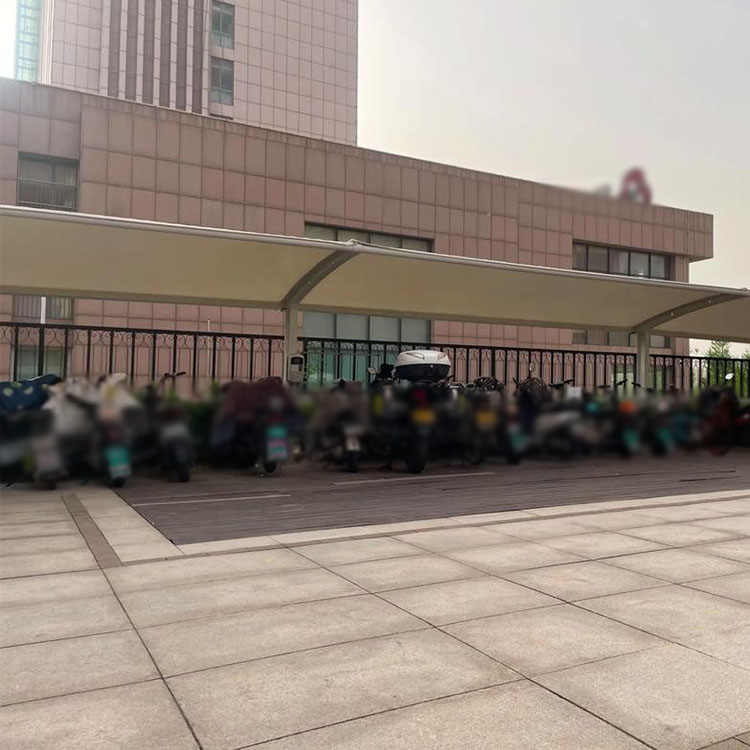 新乐市膜结构电动车棚