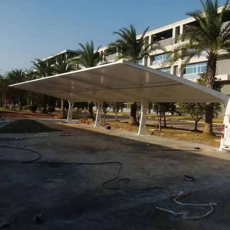 新乐市膜结构汽车棚