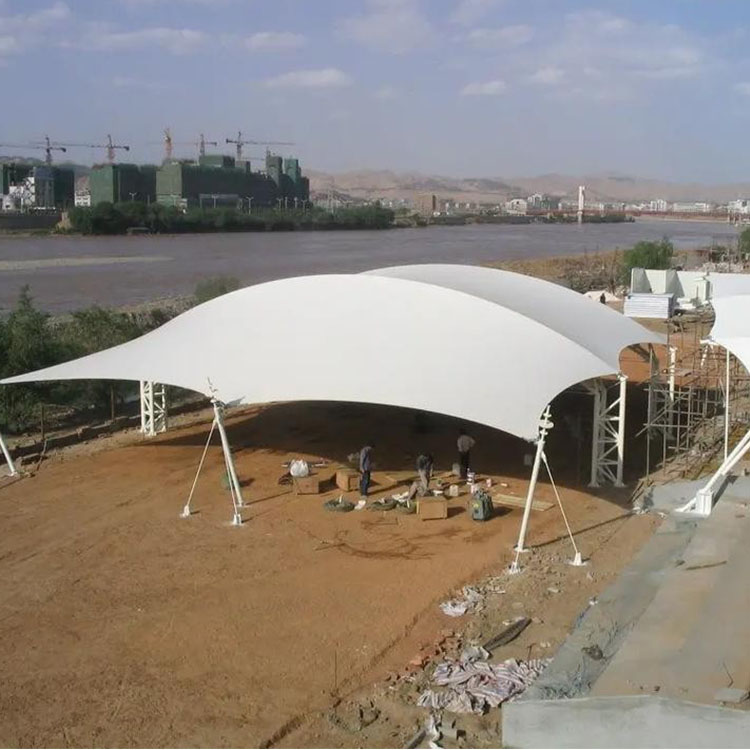 新乐市膜结构汽车棚